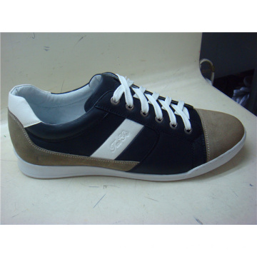 Fashion Leather Lace Mens Casual Shoes (NX 508)